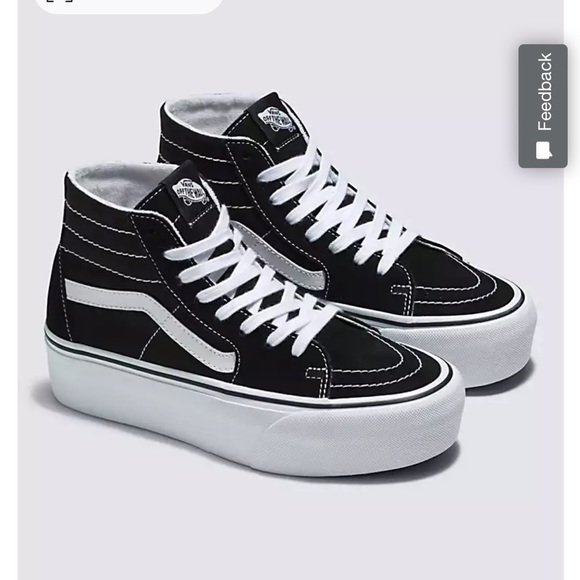 Vans Shoes - Women’s high top platform Vans